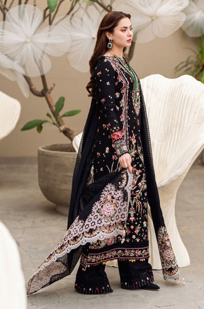 3PC LAWN HEAVY EMBROIDERED SHIRT WITH EMBROIDERED BAMBER CHIFFON DUPATTA-JC1053