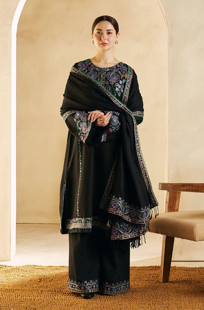 3PC LAWN HEAVY EMBROIDERED SHIRT WITH EMBROIDERED BAMBER CHIFFON DUPATTA-JC1055