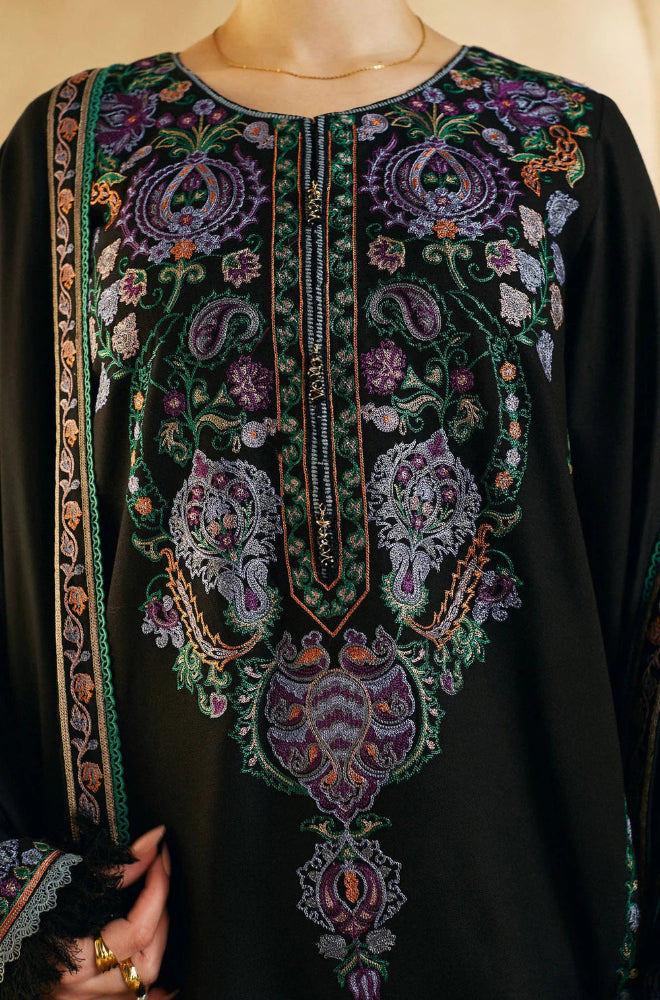 3PC LAWN HEAVY EMBROIDERED SHIRT WITH EMBROIDERED BAMBER CHIFFON DUPATTA-JC1055